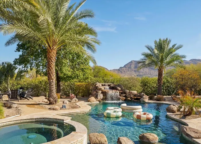 Luxury Family Getaway Pool Games Sauna Scottsdale