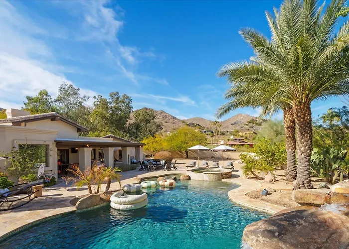 Luxury Family Getaway Pool Games Sauna Scottsdale